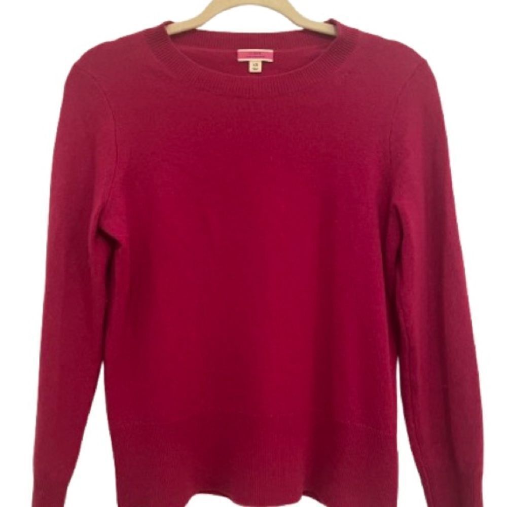 J.Crew Cashmere Fuchsia Sweater